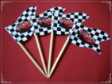 Disney Cars Theme Party Supply Toothpick Flag Food Pick Design 1